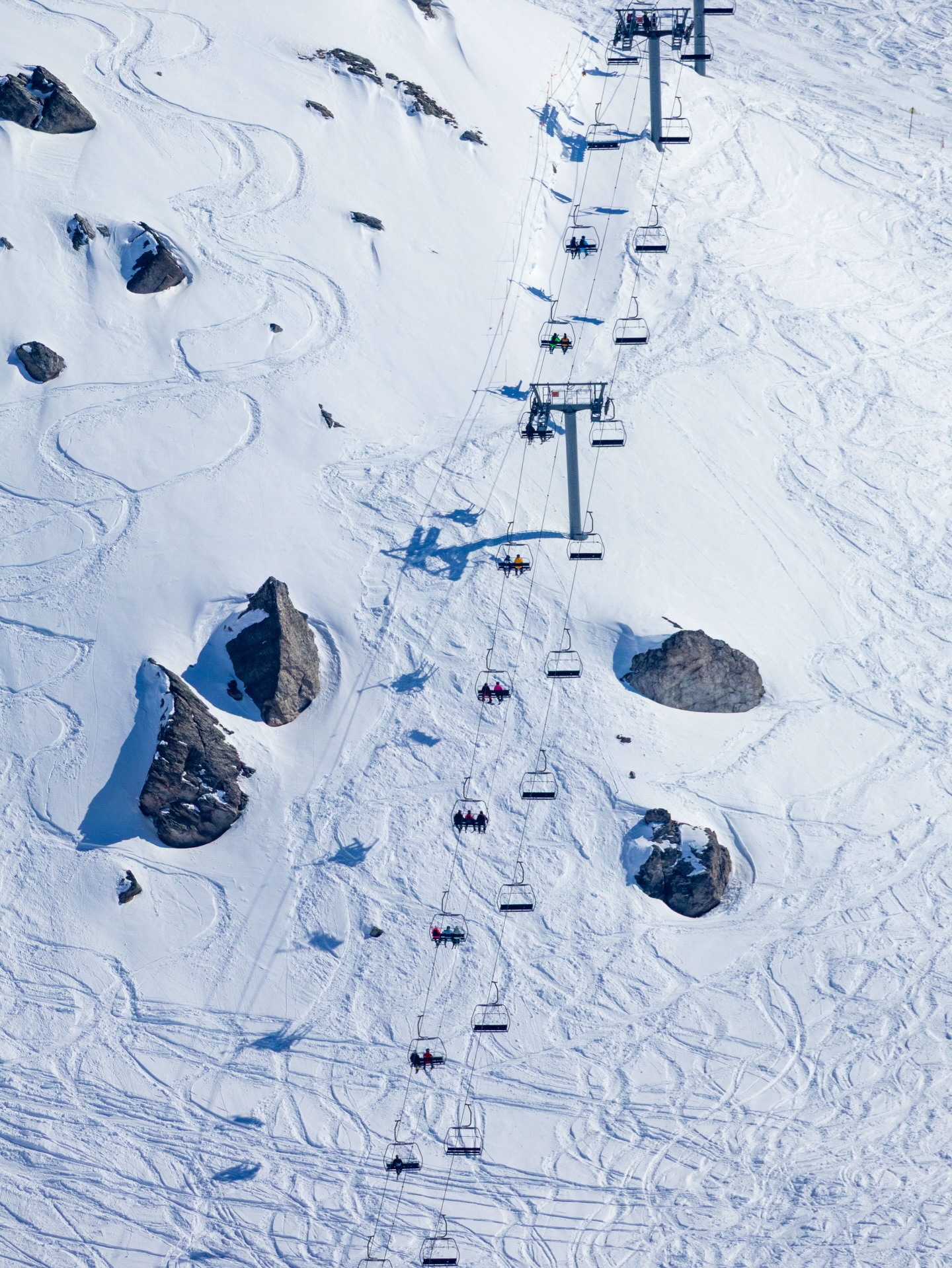 Snowboard glacier airtime Les Arcs Karozacho